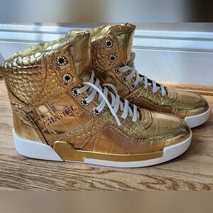 Authentic Chanel High-top Sneakers